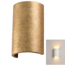 Γύψινη Απλίκα Τοίχου G9 230V Χρυσό 5978